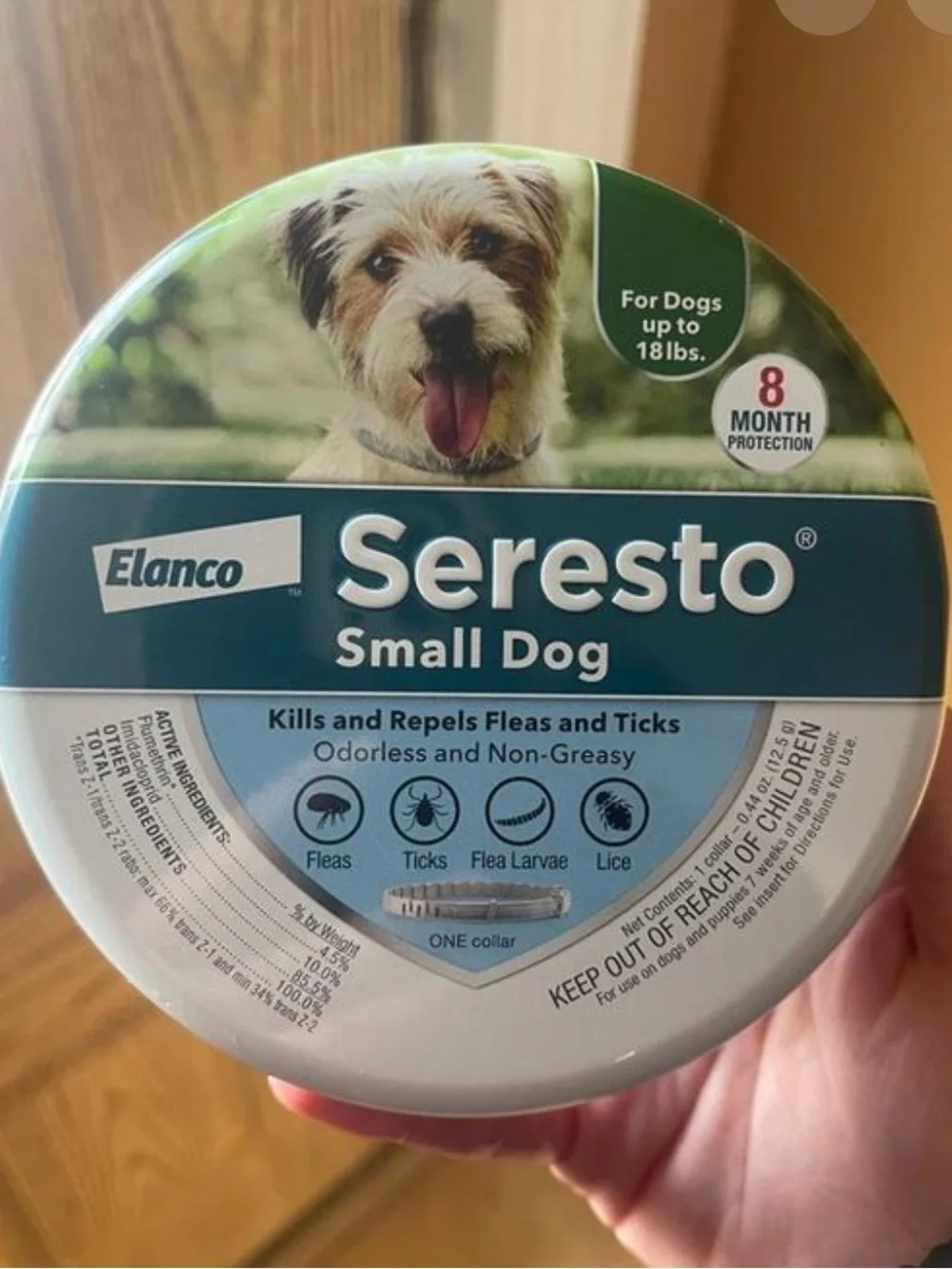 Seresto Small Dog Flea & Tick Collar by Elanco